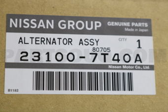 231007T40A ALTERNATOR ASSY