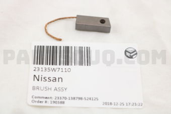 23135W7110 BRUSH ASSY