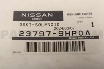 237979HP0A GSKT SOLENOID