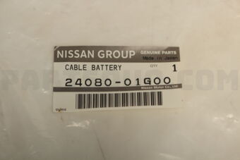 2408001G00 CABLE ASSY-BATTERY EARTH