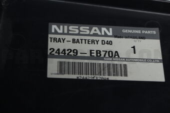 24429EB70A Nissan TRAY-BATTERY