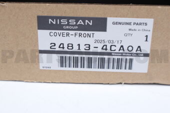 248134CA0A Nissan COVER FRONT