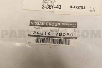 24814VB060 PLATE ASSY-PRINTED CIRCUIT