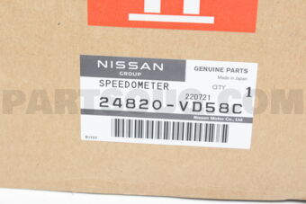 24820VD58C SPEEDO ASSY