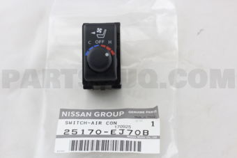 25170EJ70B SWITCH ASSY-AIR CONDITIONER