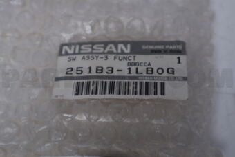 251B31LB0G Nissan SWITCH ASSY-3 FUNCTIONS