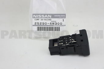 252904W300 SWITCH ASSY-HAZARD