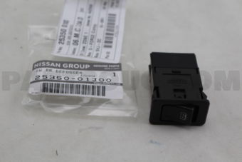 2535001J00 Nissan SWITCH ASSY-REAR DEFOGGER