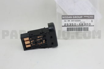 253504W300 SWITCH ASSY-REAR DEFOGGER