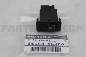 25350V5000 SWITCH ASSY-REAR DEFOGGER