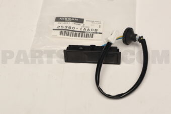 253801AA0B Nissan SWITCH ASSY-TRUNK OPENER