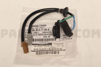 25380ED003 SWITCH ASSY-TRUNK OPENER