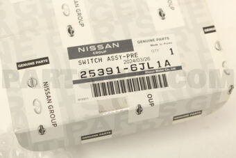 253916JL1A SWITCH ASSY-PRESET