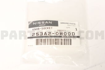 253A20W00D Nissan KNOB-SOCKET