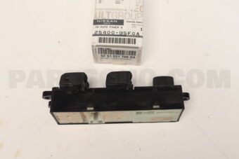 2540095F0A Nissan SWITCH ASSY-POWER WINDOW,MAIN