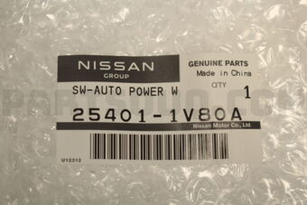 254011V80A SWITCH ASSY-POWER WINDOW,MAIN