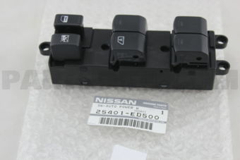 25401ED500 SWITCH ASSY-POWER WINDOW,MAIN