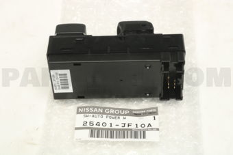 25401JF10A SWITCH ASSY-POWER WINDOW,MAIN