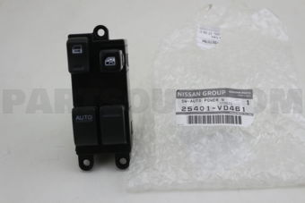25401VD461 SWITCH ASSY-POWER WINDOW,MAIN