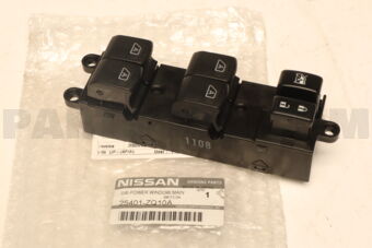 25401ZQ10A Nissan SWITCH ASSY-POWER WINDOW,MAIN