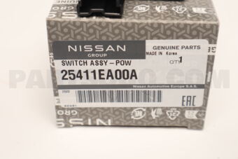 25411EA00A SWITCH ASSY-POWER WINDOW,ASSIST