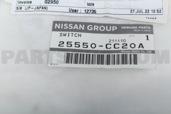 25550CC20A SWITCH