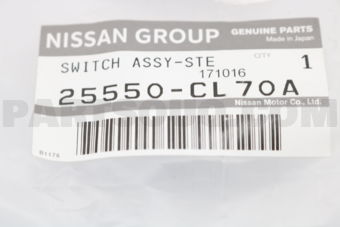 25550CL70A SWITCH ASSY-STE