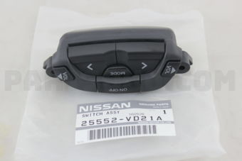 25552VD21A SWITCH ASSY-RADIO