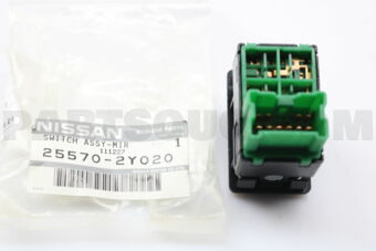 255702Y020 SWITCH ASSY-MIRROR CONTROL