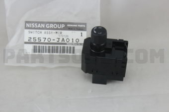 25570JA010 Nissan SWITCH ASSY-MIRROR CONTROL