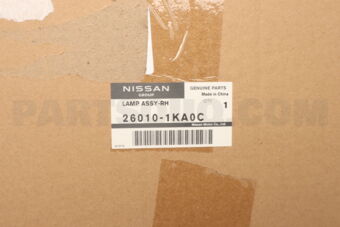 260101KA0C LAMP ASSY-RH