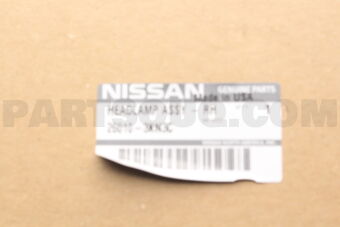 260103KN3C Nissan HEADLAMP ASSY-RH