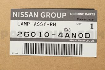 260104AN0D LAMP ASSY-RH