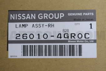 260104GR0C LAMP ASSY RH