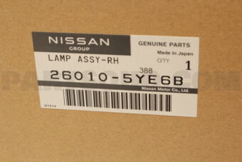 260105YE6B LAMP ASSY-RH
