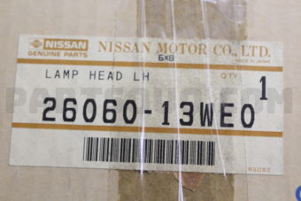 2606013WE0 LAMP HEAD LH