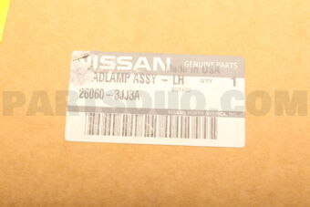 260603JJ3A LAMP ASSY-LH
