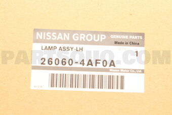 260604AF0A LAMP ASSY LH