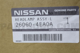 260604EA0A LAMP ASSY-LH