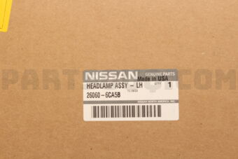 260606CA5B HEADLAMP ASSY LH