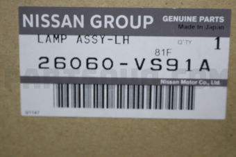 26060VS91A LAMP ASSY-LH