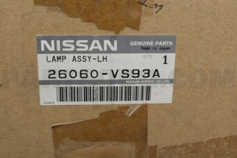 26060VS93A LAMP ASSY-LH