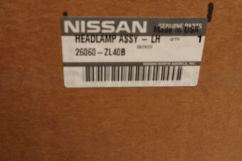 26060ZL40B LAMP ASSY - HEAD, LH