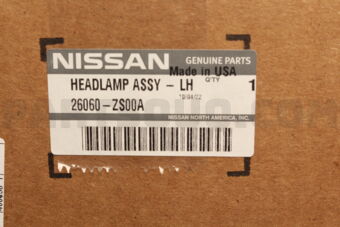 26060ZS00A LAMP ASSY-LH