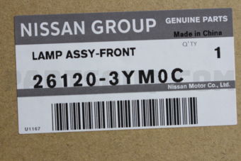261203YM0C LAMP ASSY FRONT
