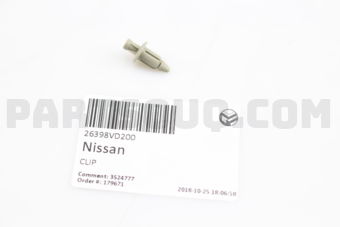 26398VD200 Nissan CLIP