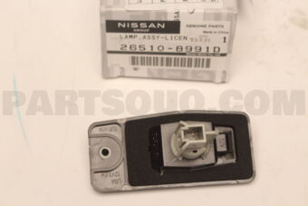 265108991D LICENSE PLATE LAMP ASSY