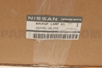 265409DJ0A BACKUP LAMP ASS