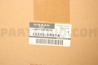 265505R01A LAMP COMB RR,RH