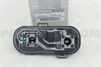 26551JD00A BACK COVER ASSY